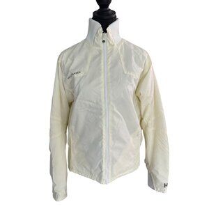 Vintage Helly Hanson White Bomber Ski Winter Jacket - Size Large